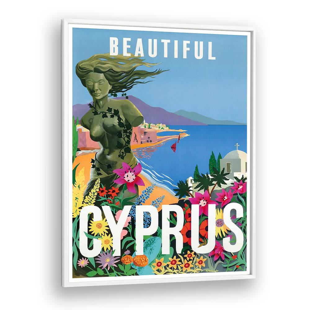 Explore the charm of Cyprus with our CYPRUS , VINTAGE TRAVEL POSTERS, showcasing stunning landscapes and vibrant culture.