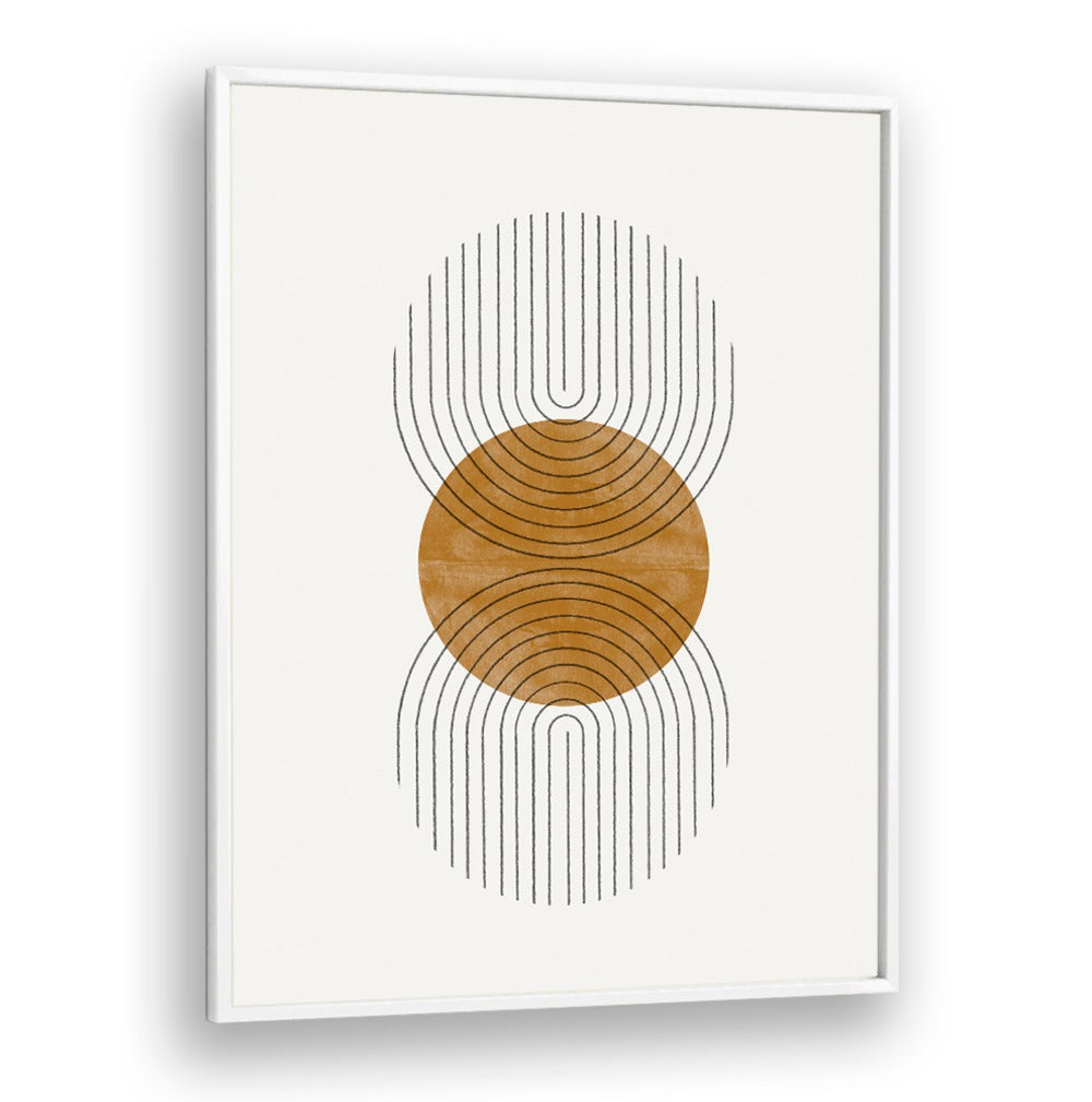 Stylish MODEN COMPOSITION, BOHO ART PAINTINGS with modern lines and warm colors, perfect for enhancing any space.