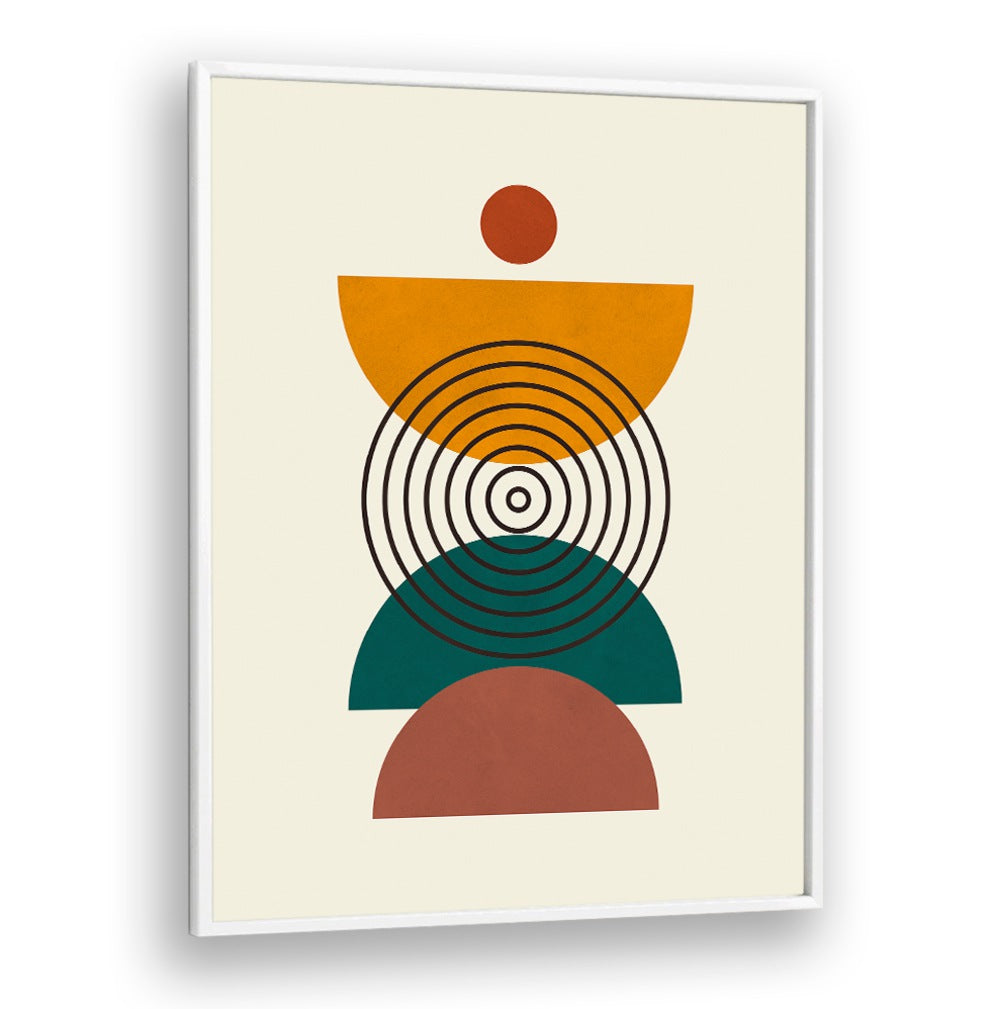 Colorful LINES AND CIRCLES, BOHO ART PAINTINGS showcasing geometric shapes for modern aesthetic appeal. Perfect for any decor!