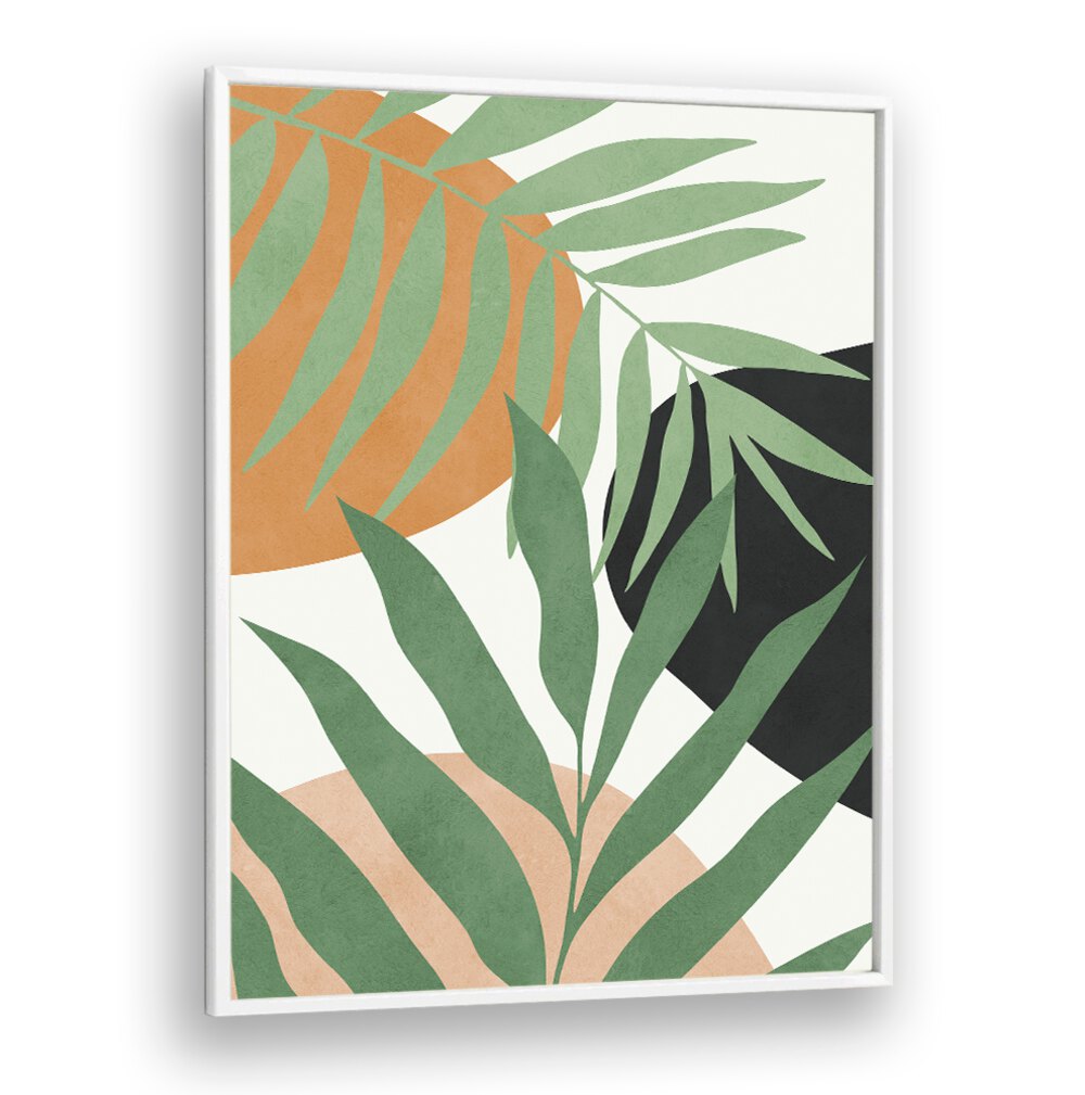 Stylish WATERCOLOR I, BOHO ART PAINTINGS featuring delicate leaves and warm tones, perfect for enhancing your space.