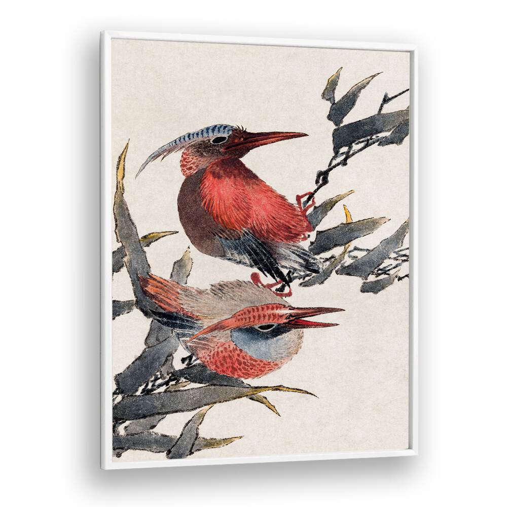 BIRDS FROM ALBUM OF SKETCHES II, VINTAGE PAINTINGS