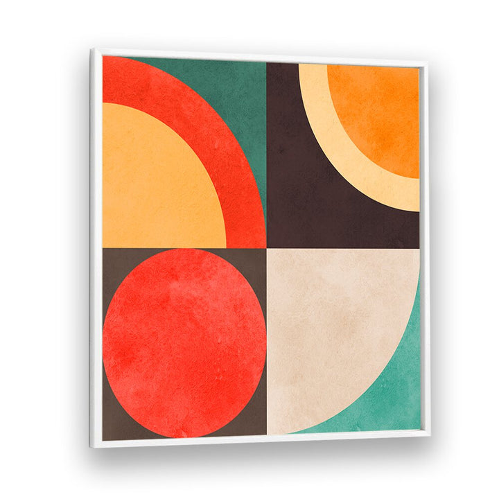 Vibrant CIRCLES HARMONY XII, GEOMETRIC ART PRINTS showcasing colorful shapes, perfect for modern decor.