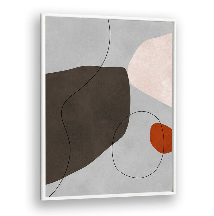 Contemporary EXPRESSIVE V, ABSTRACT PAINTINGS showcase unique shapes and colors, perfect for modern art enthusiasts.