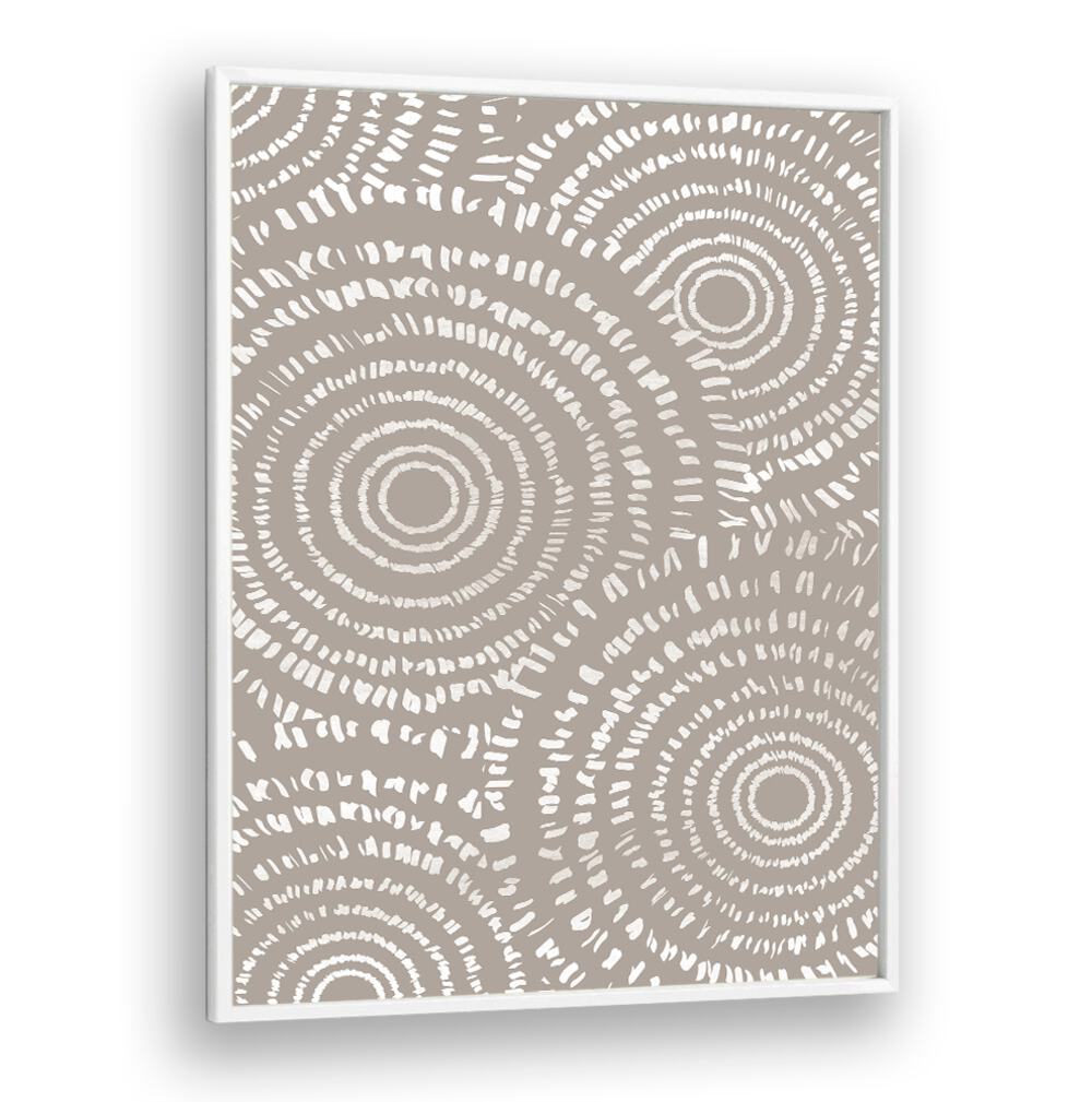 Stylish ABSTRACT XX, BOHO ART PAINTINGS featuring circular patterns, perfect for enhancing bohemian decor.