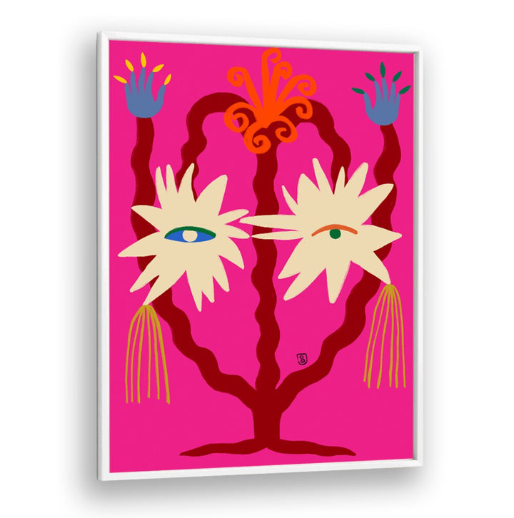 Bright and colorful art print showcasing "Looking Forward, Vibrant" design, perfect for energizing any space.