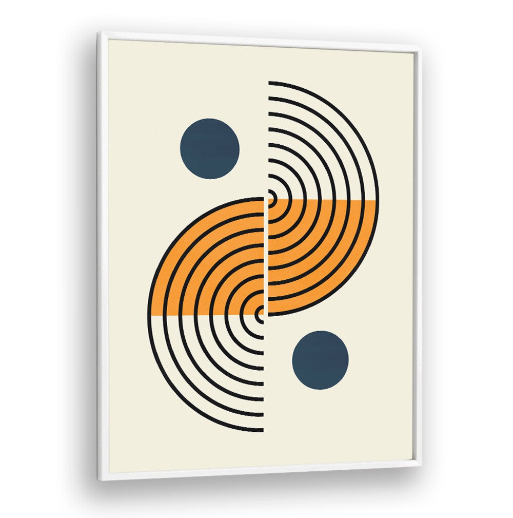 Colorful LINES AND CIRCLES VI, BOHO ART PAINTINGS blend modern design with artistic flair, perfect for any space.