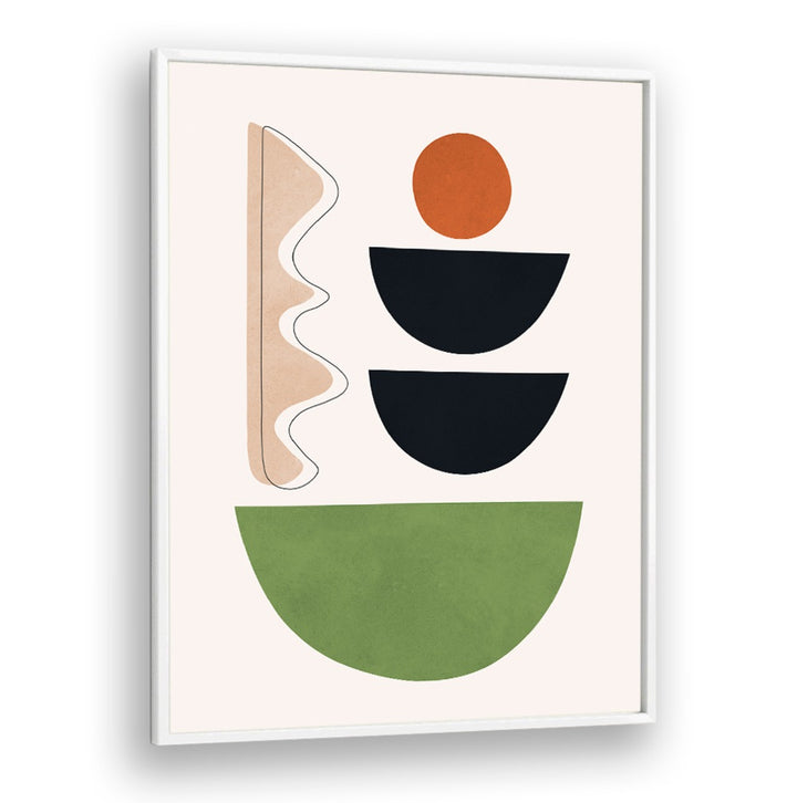 Colorful geometric design featuring rounded shapes, perfect for modern decor. Shop EXPRESSIVE VII, GEOMETRIC ART PRINTS.