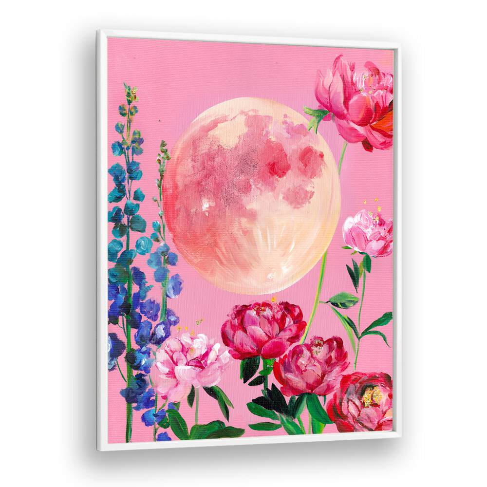 HONEYMOON SMALL , FLORAL FLOWER PAINTINGS