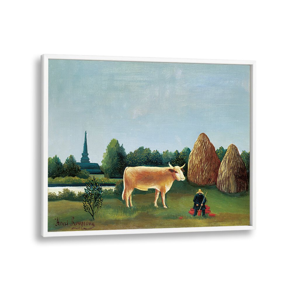 SCENE IN BAGNEUX  (1909) , VINTAGE PAINTINGS