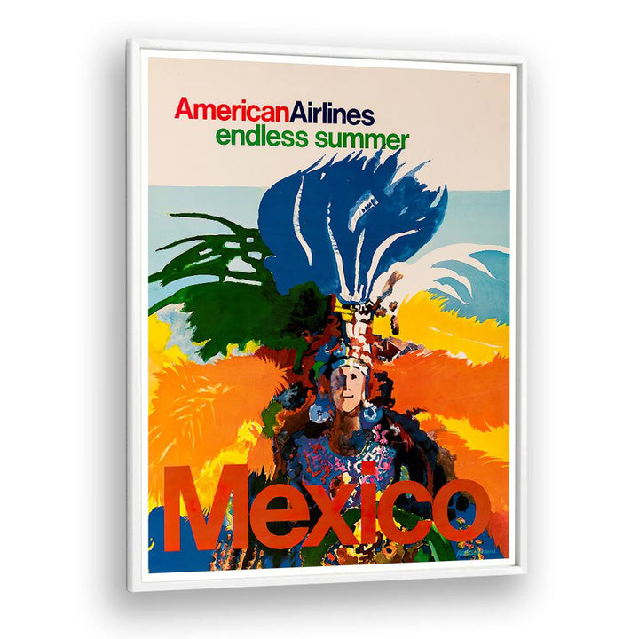 Vibrant MEXICO II, VINTAGE TRAVEL POSTERS celebrating Mexico's culture and landscapes, perfect for art lovers.