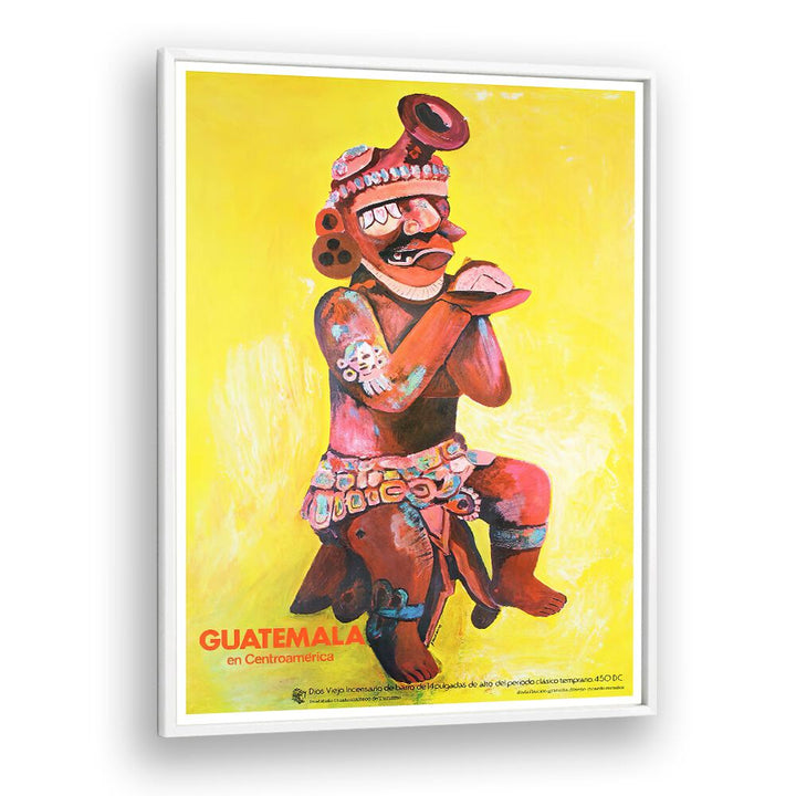 Vibrant GUATEMALA , VINTAGE TRAVEL POSTERS showcasing rich culture and history, perfect for any art lover's collection.