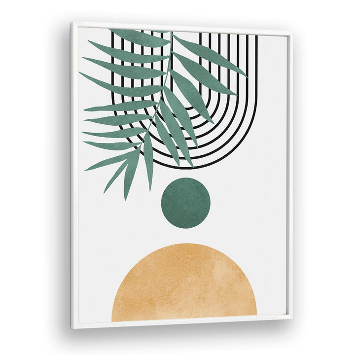 Watercolor LEAVES V, BOHO ART PAINTINGS, showcases nature's beauty with modern artistic flair for your home decor.