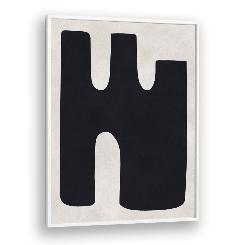 Elegant ORGANIC ART II, GEOMETRIC ART PRINTS featuring a modern black design on a neutral background, perfect for any decor.
