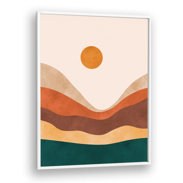 Vibrant WATERCOLOR LANDSCAPE PAINTINGS showcasing serene hues and abstract forms, perfect for any elegant space.