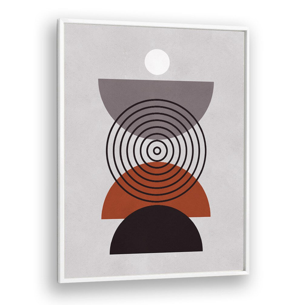 LINES AND CIRCLES XI, BOHO ART PAINTINGS feature bold shapes and colors, perfect for modern decor and creative projects.