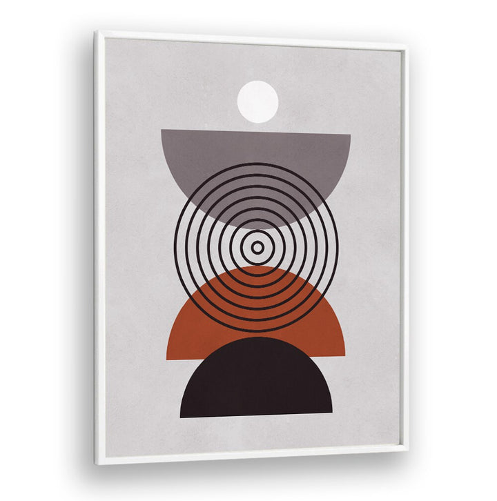 LINES AND CIRCLES XI, BOHO ART PAINTINGS feature bold shapes and colors, perfect for modern decor and creative projects.