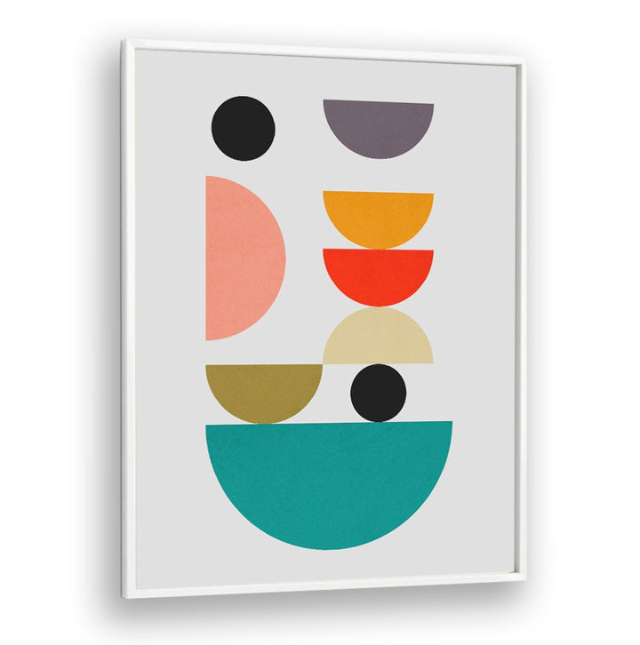 Vibrant HARMONY II, GEOMETRIC ART PRINTS showcasing colorful shapes, perfect for enhancing modern decor.