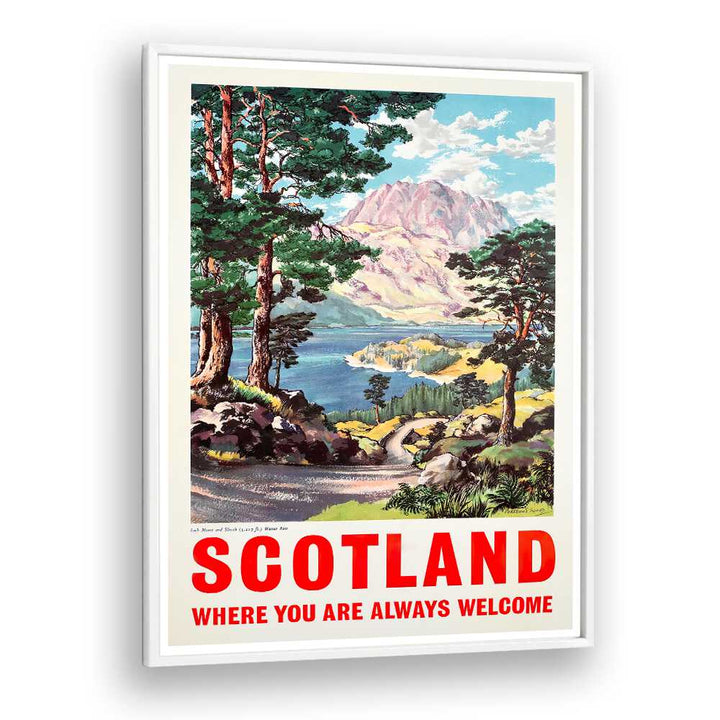 SCOTLAND I, VINTAGE TRAVEL POSTERS showcasing stunning landscapes and cultural charm for your home decor.