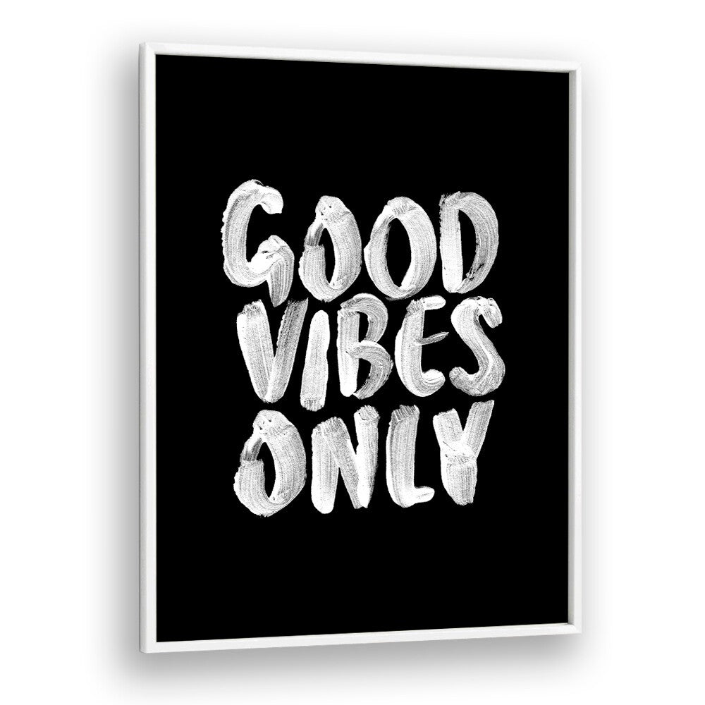 Elevate your space with GOOD VIBES ONLY III, QUOTES poster by Brett Wilson, a perfect daily positivity reminder.