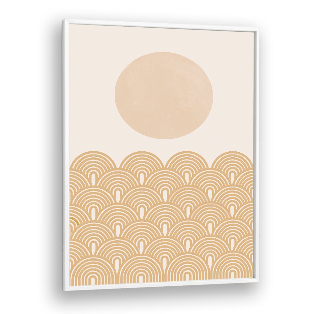 Retro Summer Boho Art Paintings from The Miuus Studio feature warm hues and nostalgic designs, perfect for any space.