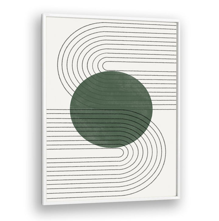 SAGE GREEN BALANCE NO.1, BOHO ART PAINTINGS features serene greens and earthy tones, perfect for a tranquil space.