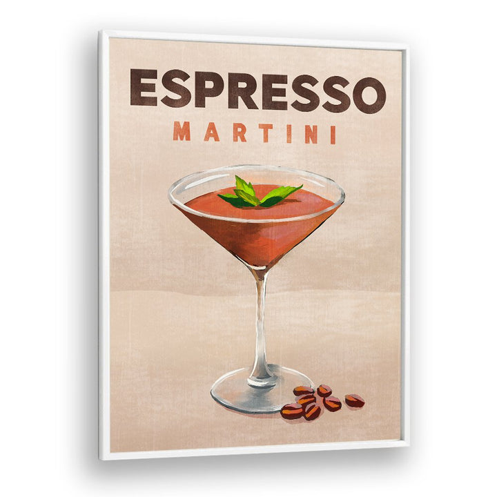 Stylish Espresso Martini, Bar art print perfect for transforming your space into a chic café atmosphere.
