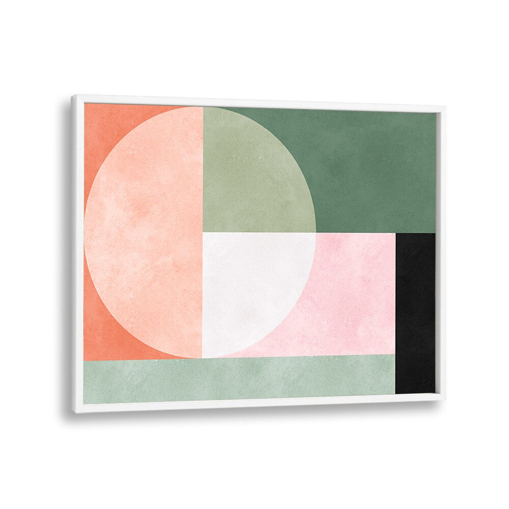 HARMONY 4, GEOMETRIC ART PRINTS showcase a modern design with vibrant colors, perfect for stylish decor.