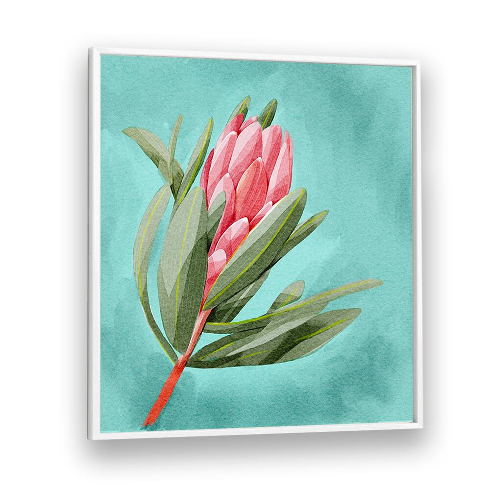 Vibrant PROTEA, FLORAL FLOWER PAINTINGS showcasing elegance and sophistication in modern decor. Perfect for any space.