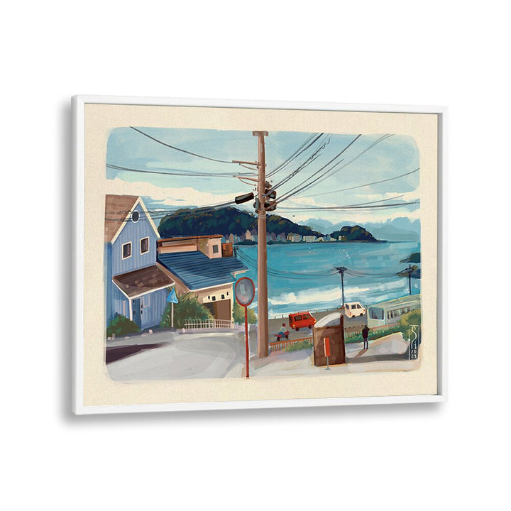 Explore vibrant coastal scenes with JAPAN CITY, TRAVEL POSTERS, perfect for enhancing your living space.