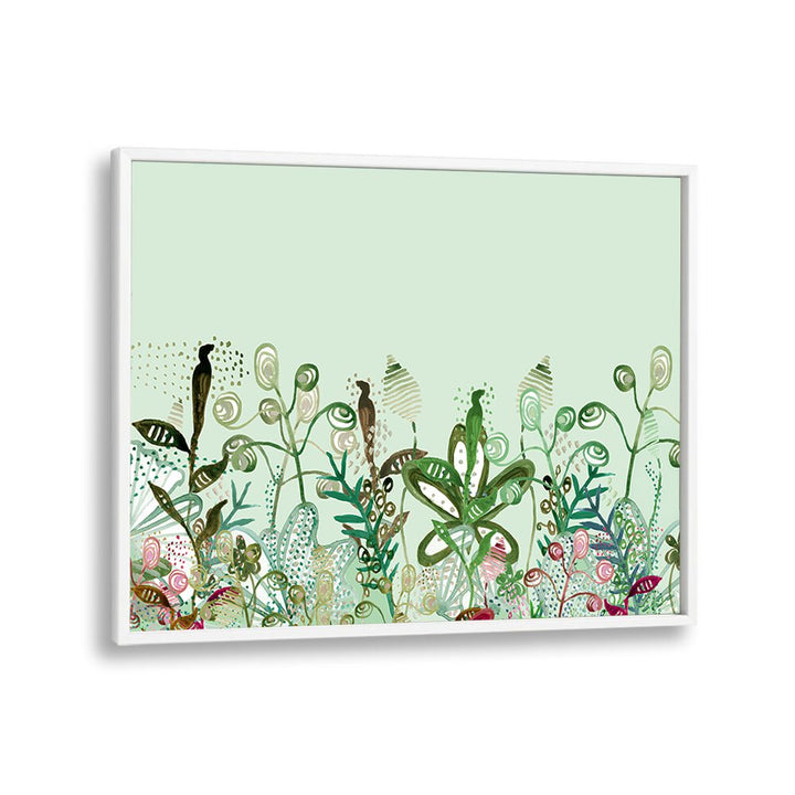 Transform your space with the UNDER THE SEA MURAL, FLORAL FLOWER PAINTINGS, blending floral beauty and underwater charm.