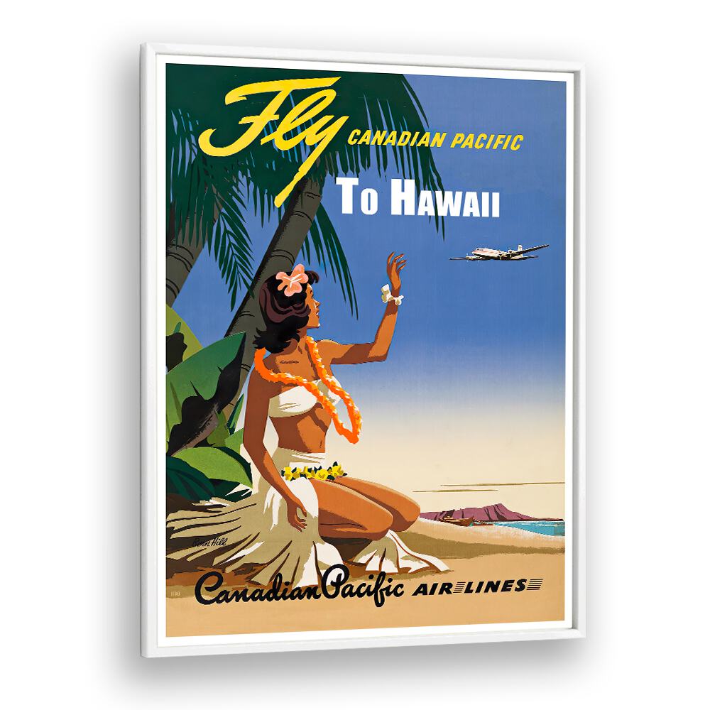 Vibrant HAWAII IV, VINTAGE TRAVEL POSTERS artwork featuring a tropical scene and inviting design for any space.