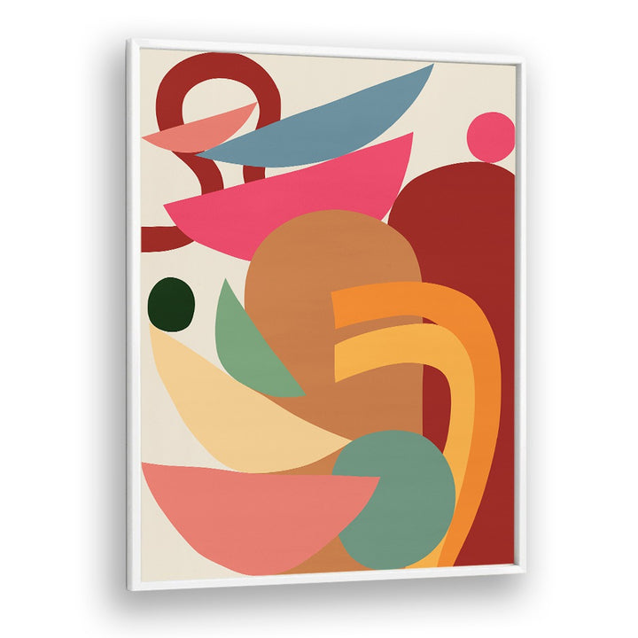 Vibrant ORGANIC II, GEOMETRIC ART PRINTS showcasing modern shapes, perfect for enhancing any living space.