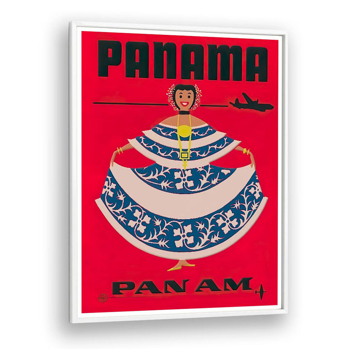 Vibrant PANAMA, VINTAGE TRAVEL POSTERS showcase the rich culture and charm of Panama's landscapes and history.