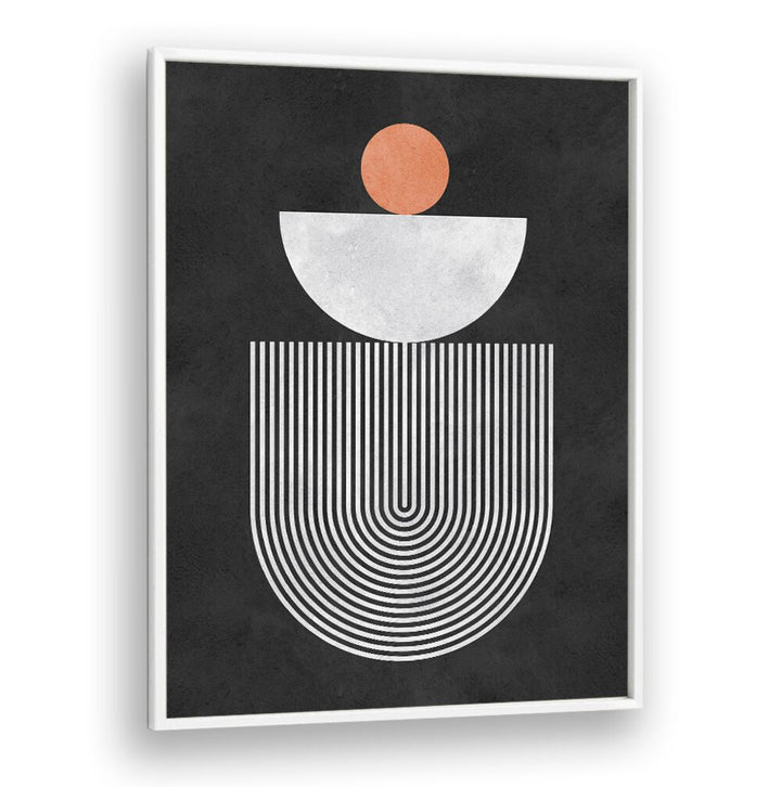 Modern geometric art print featuring LINES AND CIRCLES VI, perfect for creative enthusiasts and home decor.