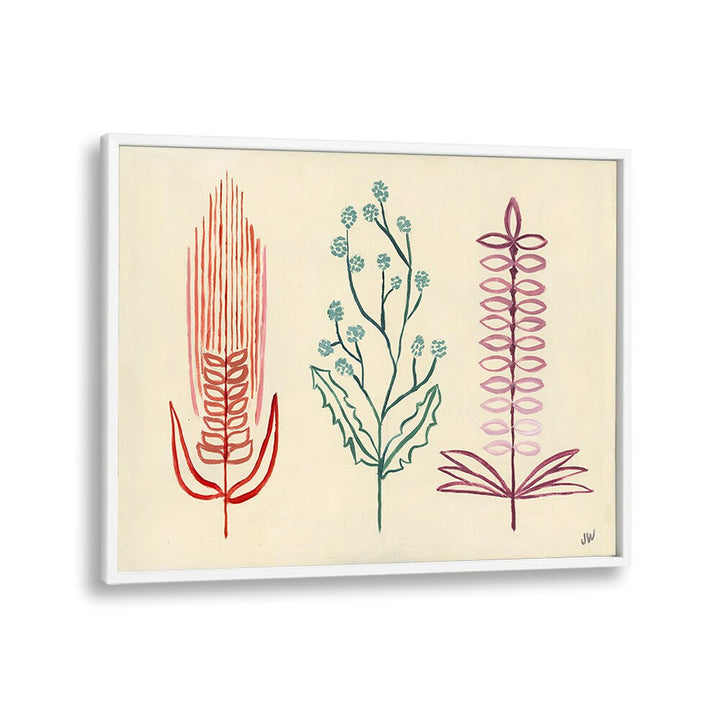 Vibrant FALL SHAPES I, FLORAL FLOWER PAINTINGS showcasing abstract floral designs to elevate your decor.