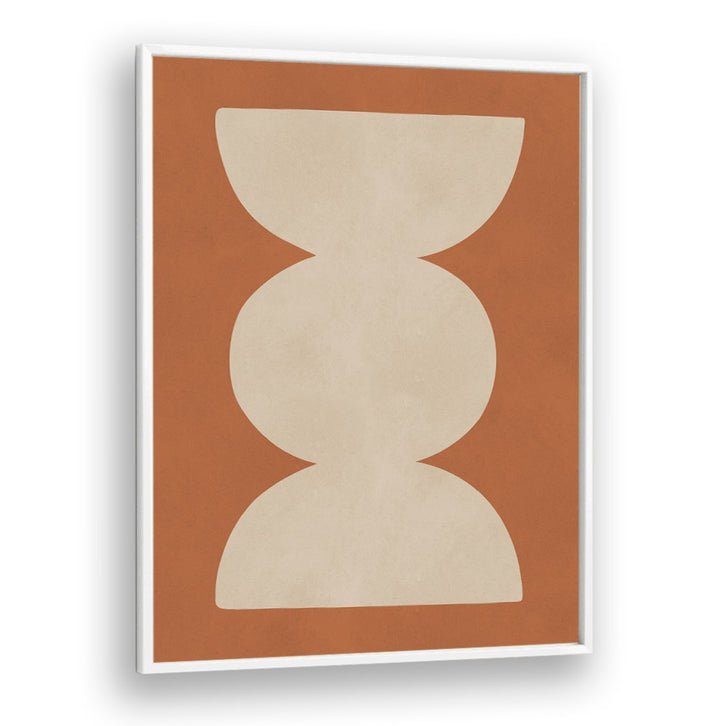 Stylish TRIBAL SHAPES XV, GEOMETRIC ART PRINTS in earthy tones, perfect for modern home decor and artistic flair.