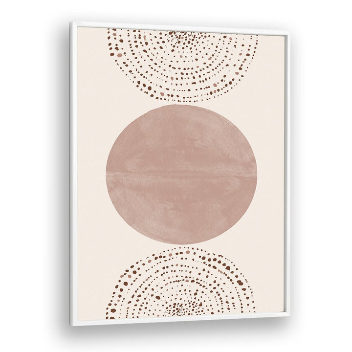 Elegant BOHO II art painting featuring soft earth tones, perfect for adding charm to your space by The Miuus Studio.