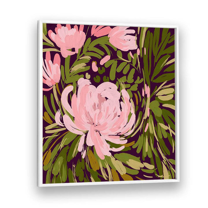 Vibrant pink flowers in PROJECT ROSES, FLORAL FLOWER PAINTINGS, perfect for transforming any space into elegance.