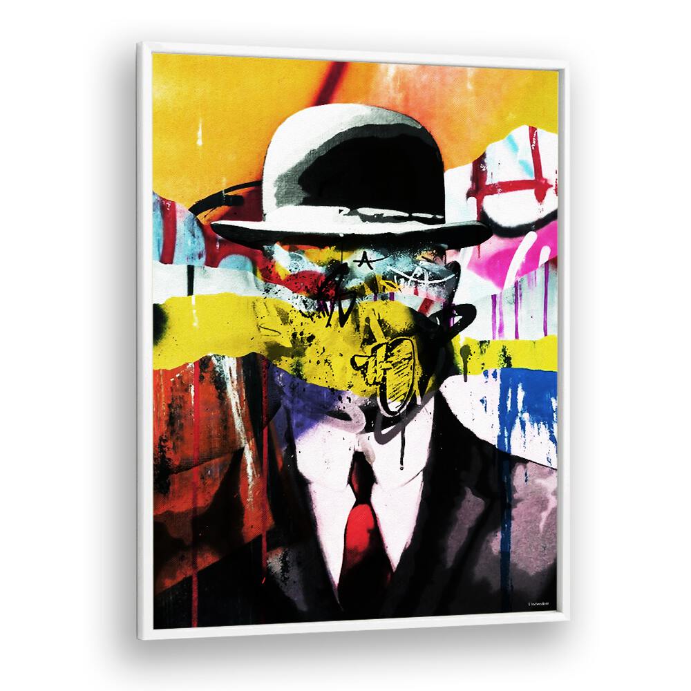 Bold colors and abstract forms define the SURREAL DECONSTRUCTION art print by UNDERDOTT, showcasing surreal art prints.