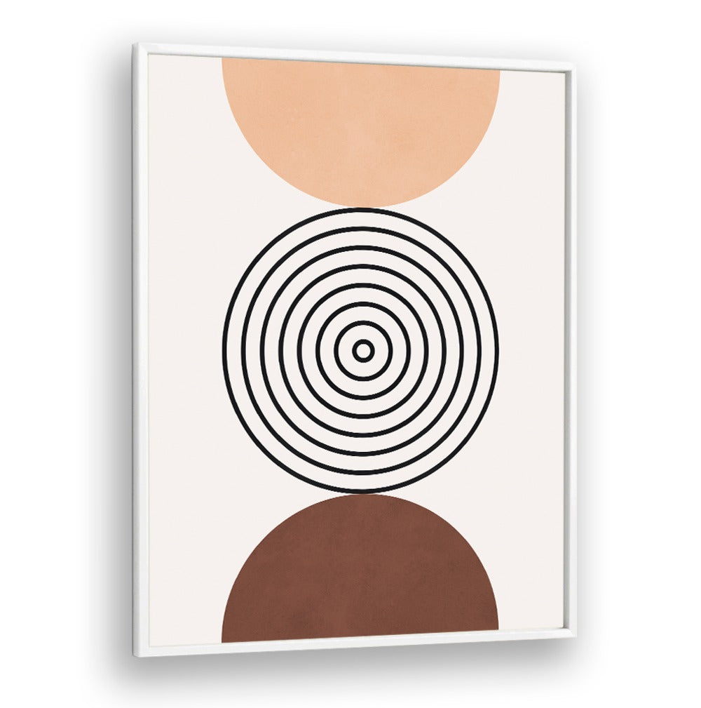 Modern geometric elegance shines in LINES AND CIRCLES XXVI, BOHO ART PAINTINGS, perfect for any stylish space.