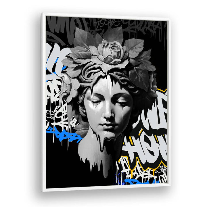 STREET SELENE, ALTERED ART PRINTS showcase urban creativity with a striking design perfect for any space.