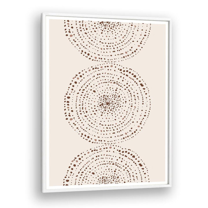 Captivating BOHO ART PAINTINGS from BOHO BY THE MIUUS STUDIO enhance modern aesthetics with stylish circular designs.