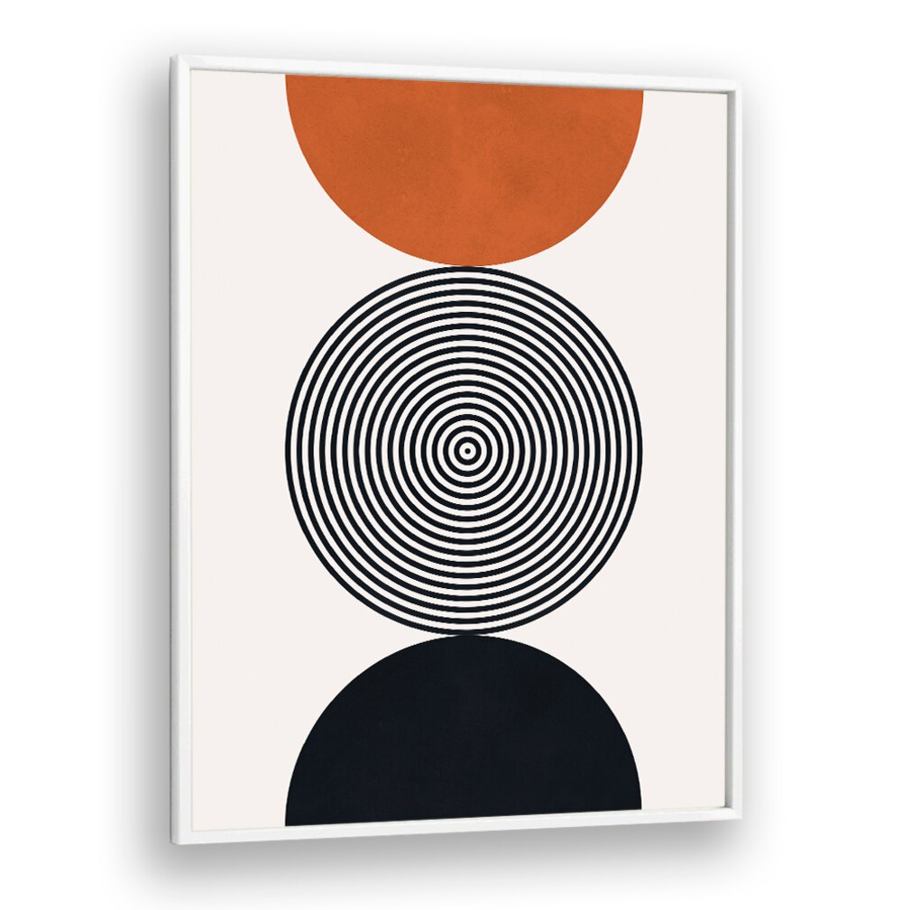 Stylish LINES AND CIRCLES XXIX, GEOMETRIC ART PRINTS featuring bold colors and modern design for elegant spaces.
