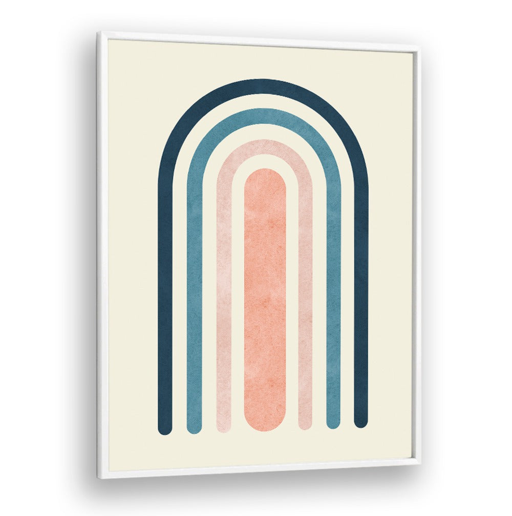 LINES AND ARCS VI, BOHO ART PAINTINGS feature elegant arches in soft colors, perfect for enhancing modern decor.