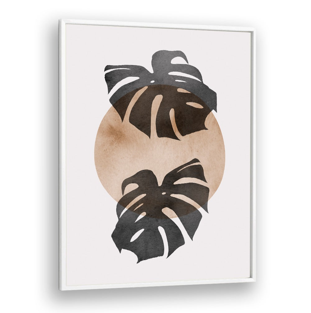 Elegant LEAVES VIII, BOHO ART PAINTINGS featuring hand-painted watercolor leaves, perfect for nature lovers’ decor.