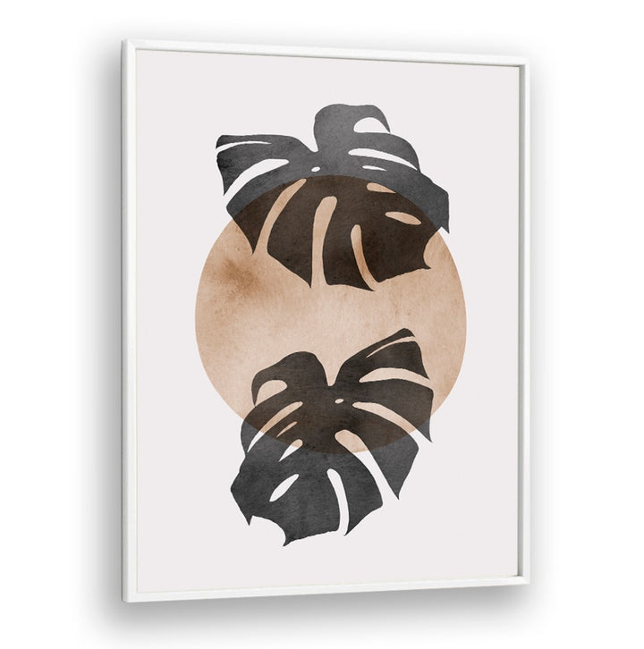 Elegant LEAVES VIII, BOHO ART PAINTINGS featuring hand-painted watercolor leaves, perfect for nature lovers’ decor.