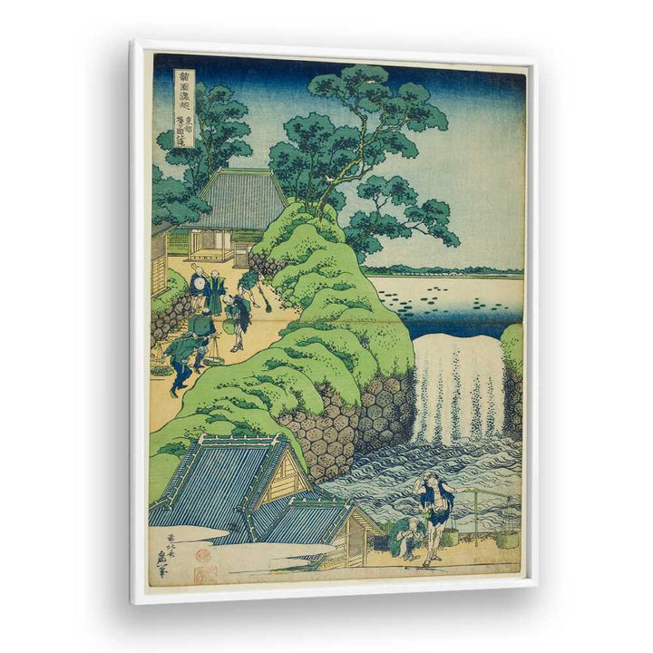 AOIGAOKA FALLS IN THE EASTERN CAPITAL ,VINTAGE PAINTINGS