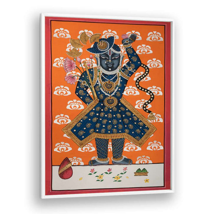 Exquisite SHRINATH JI , INDIAN ART PAINTINGS showcasing vibrant colors and traditional craftsmanship for your decor.