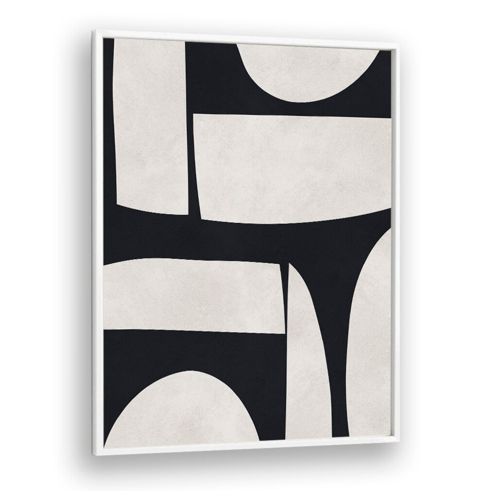 Stylish CURVED SHAPES II, GEOMETRIC ART PRINTS featuring elegant curves, perfect for enhancing your decor collection.