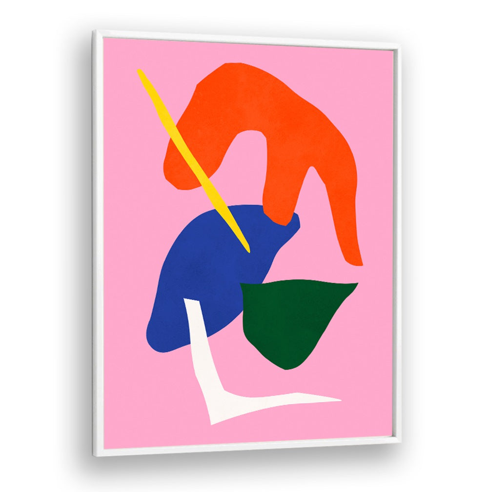Colorful abstract design featuring shapes and lines, part of EXPRESSIVE XII, GEOMETRIC ART PRINTS collection.